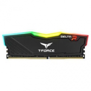 Team 十铨 DELTA RGB系列 DDR4 3000 8GB 台式机内存 黑色
