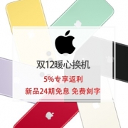 5%专享返利：苹果圣诞大促
