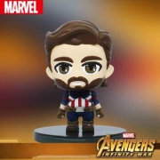 漫威 Marvel 卡通美国队长小号摆件车内摆件复仇者联盟 *6件