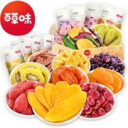 百草味旗舰店 水果干大礼包870g 券后￥19.9