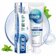 OralB 欧乐B 排浊泡泡牙膏 牙龈专护牙膏 200g*3件+牙刷