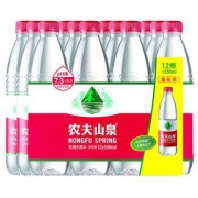 农夫山泉 饮用水 饮用天然水塑膜量贩装 550ml*12瓶