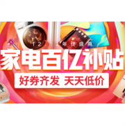 促销活动：京东 家电百亿补贴会场