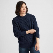 UNIQLO 优衣库 419203 男士圆领针织衫