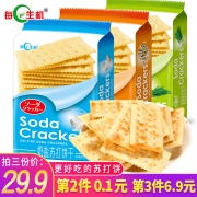 每日生机 苏打饼干 360g *3件 24.9元（合8.3元/件）