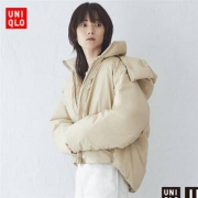 6日0点：优衣库 422334 女士夹层短款连帽外套