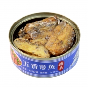 逸知鲜 五香带鱼罐头 130g *2件 7.5元包邮（需用券）