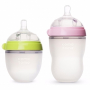comotomo 可么多么 宽口径硅胶奶瓶 250ml+150ml 125元包邮（需用券）