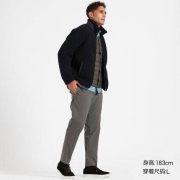 UNIQLO 优衣库 419752 男装 仿羊羔绒摇粒绒茄克