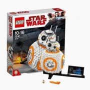 圣诞好礼、黑 卡会员： LEGO 乐高 Star Wars 星球大战第八部 75187 BB-8 宇航技工机器人