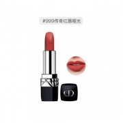 Dior 迪奥 全新 烈艳蓝金唇膏 丝绒哑光999 3.5g