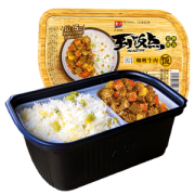 紫山 咖喱牛肉/海南鸡饭/咖喱猪肉/卤肉饭/麻辣鸡丁 自热速食米饭 300g/盒