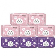 全棉时代 卫生巾日夜组合装（日用+夜用 共8包）2份赠品24p夜用 *2件