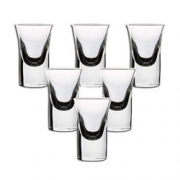 hyu 玻璃白酒杯 30ml 6只 8.41元包邮（需用券）