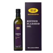 紫袍 一级冷榨亚麻籽油 500ml