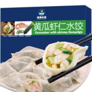 京东PLUS会员：海贝夷蓝 虾仁黄瓜水饺 360g20只*14件