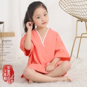 ￥19.98 全棉可爱性汗蒸服小孩居家服