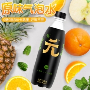 亲亲元气 0糖0脂0卡 苏打气泡水 高膳食纤维 500ml*12瓶