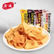 【第二件半价】四包山药薄片网红零