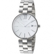 Rado 雷达表 coupole 系列 银色女士气质腕表 R22852013
