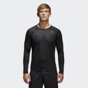 双12预告：adidas 阿迪达斯 BK0975 男士长袖T恤 60元