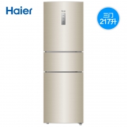 海尔（Haier） BCD-217WDVLU1 三门双变频冰箱 2099元