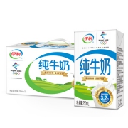 限地区：伊利 纯牛奶 250ml*24盒*3件