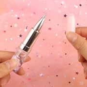 智购 口红造型中性笔 黑色0.5MM 4支 *5件 38.6元包邮（需用券，合7.72元/件）