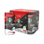STARBUCKS 星巴克 星倍醇 经典浓郁咖啡味 228ml*6罐 *2件 69.85元（双重优惠）
