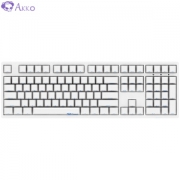 1日0点： AKKO Ducky Zero 3108 PBT 机械键盘 (Cherry红轴、白色)