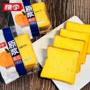 桃李 南瓜原浆纤维面包 600g 19.8元包邮