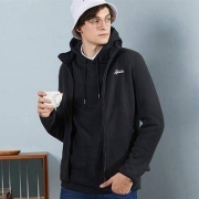 12日0点、双12预告：JEANSWEST 真维斯 JE-84-121001 男士抓绒夹克