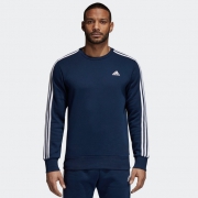 12日0点、双12预告：adidas 阿迪达斯 ESS 3S CREW B BQ9645 男子运动卫衣 169元包邮
