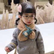 Bejirog北极绒宝宝羊羔绒围巾6款可选