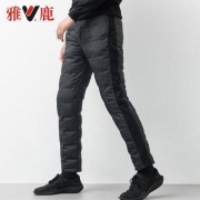 雅鹿 YO67U150O-1 男士加厚羽绒裤