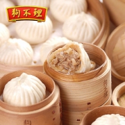 天津狗不理 手工猪肉包子 24只/840g