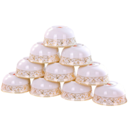 忠诚 纯白饭碗 4.5英寸 10个装 19.8元包邮（需用券）