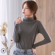 ￥24.8 实物超暖！楷印 2019新款德绒秋冬高领保暖女士上衣