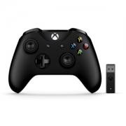 22点开始： Microsoft 微软 Xbox One 无线手柄 + PC无线适配器