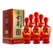 古井贡酒 经典老窖 红款 50度浓香型 500ml*6瓶 269元过年价 猫超次日达