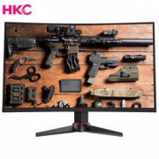 HKC 惠科 G271F 27英寸 VA曲面电竞显示器（144Hz、FreeSync）