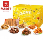 京东PLUS会员：良品铺子 坚果干果礼盒3207g/29袋装*2件