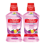 高露洁贝齿鲜果漱口水500ml*2瓶 限时特价29.8元包邮
