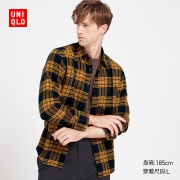 UNIQLO 优衣库 421206 男装法兰绒格子衬衫