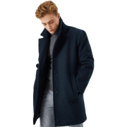 ANDREW MARC 安德鲁·马克 XFSM8AW276MNY1 男士毛呢大衣 低至275.28元（双重优惠）