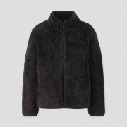 Uniqlo 优衣库 长绒摇粒绒拉链茄克(长袖) 418637