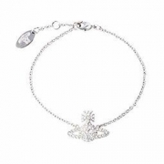 VIVIENNE WESTWOOD 西太后 741541B/1 土星镶晶钻手链