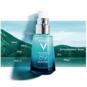 薇姿（ VICHY）89眼部微精华露15ml+ 89赋能微精华露15ml *3件