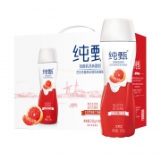 限地区：蒙牛 纯甄小蛮腰红西柚口味酸牛奶230g*10瓶/整箱*3件