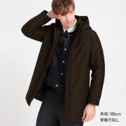 新低价：优衣库 421732 男士高性能复合羽绒大衣